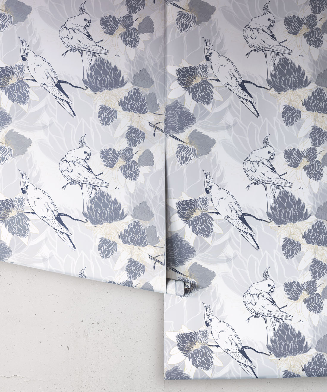 Desert Eve Wallpaper - Colourway: Riverbank