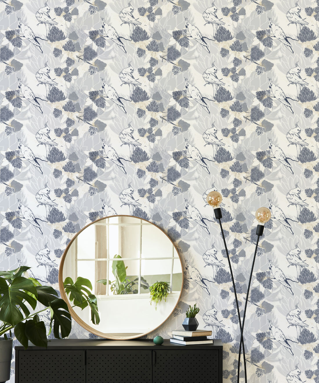 Desert Eve Wallpaper - Colourway: Riverbank