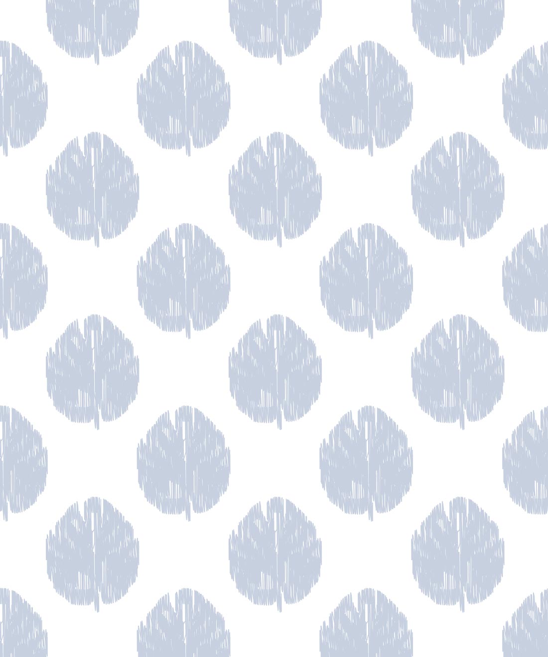 Fans Wallpaper - Colourway: DustyBlue