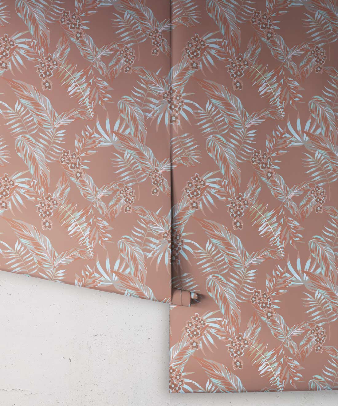 Cooktown Orchids Wallpaper - Colourway: Rose