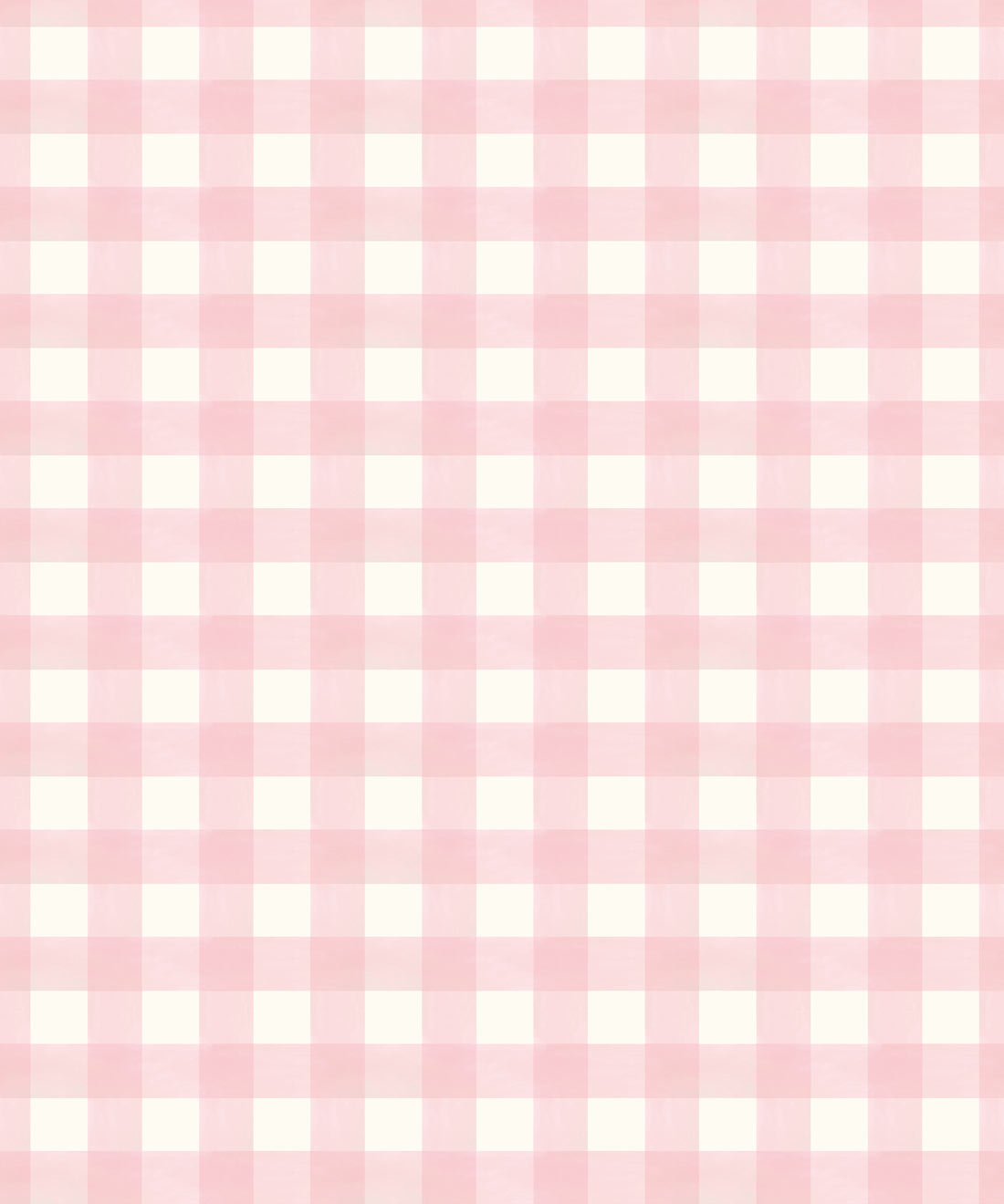 Clubhouse Check Wallpaper - Colourway: Petal Pink - Swatch
