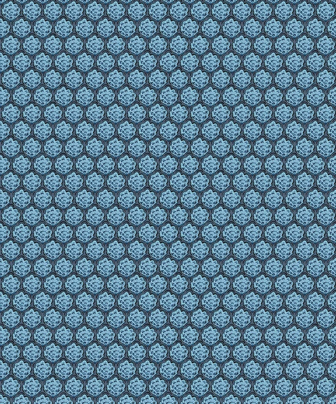 Shell Cove Wallpaper - Colourway: Old Navy - Swatch