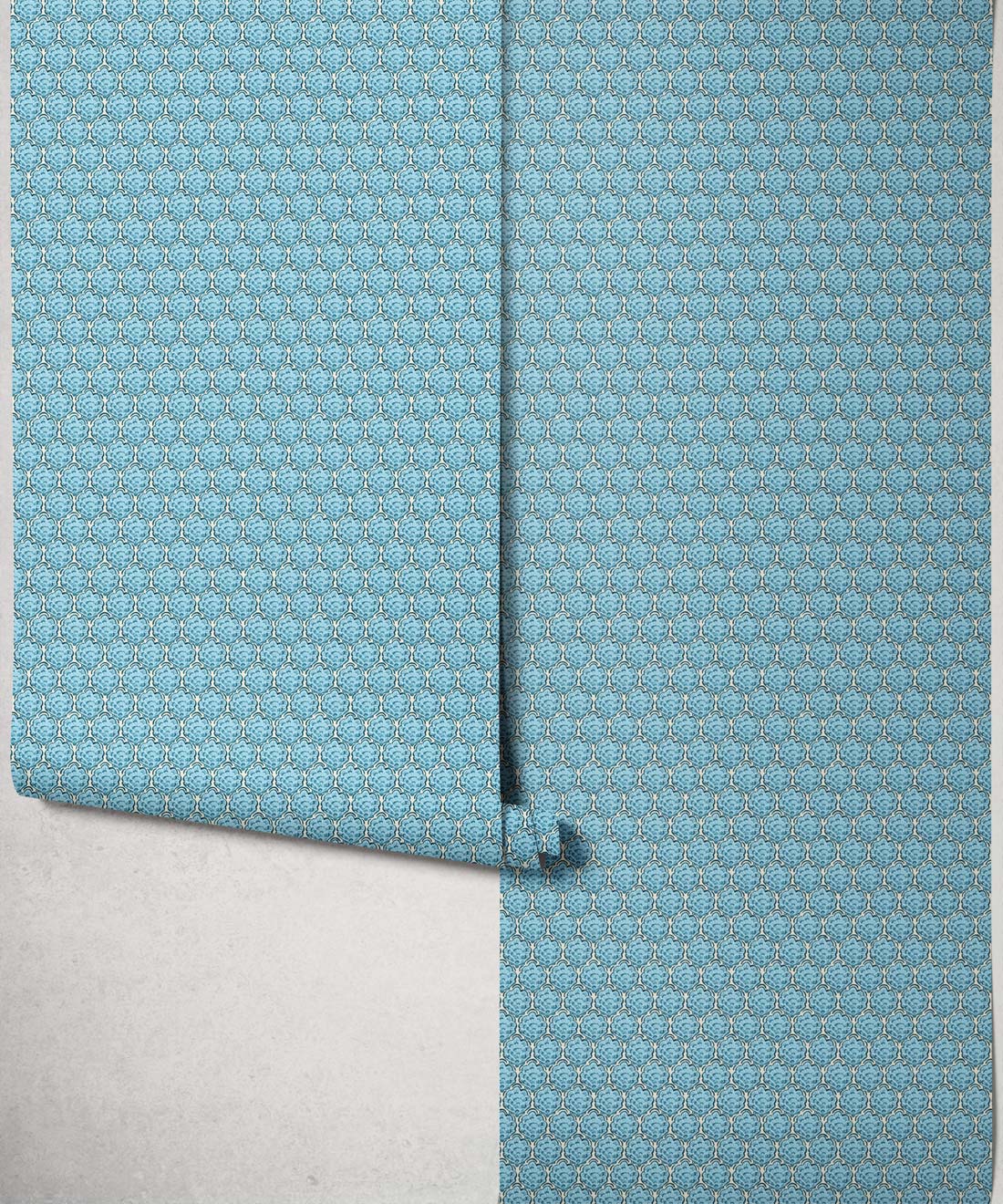 Shell Cove Wallpaper - Colourway: Powder Blue - Roll