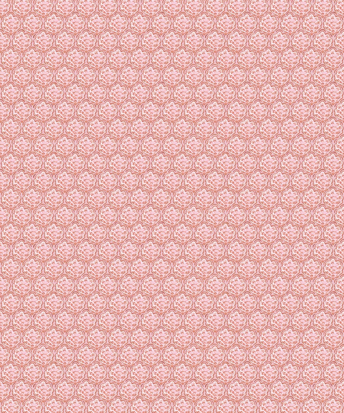 Shell Cove Wallpaper - Colourway: Petal Pink - Swatch