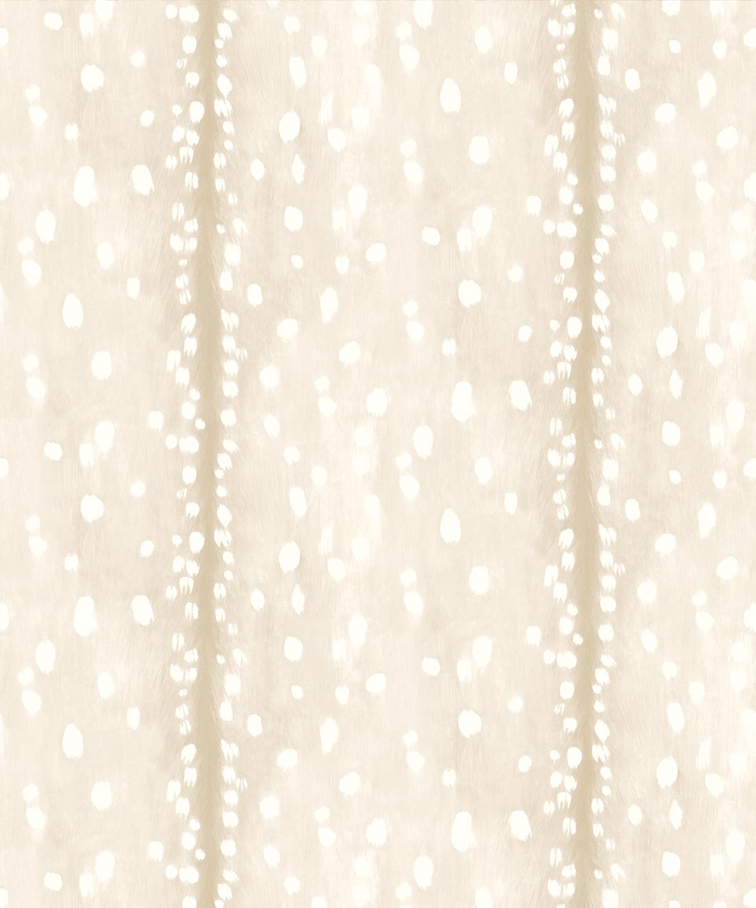 Fawn Spot Wallpaper - Colourway: Ivory - Swatch