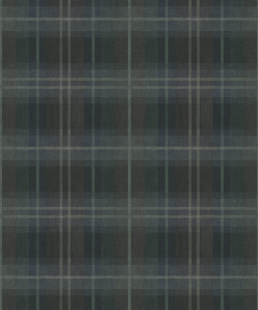 Highland Decorative Textile Wallpaper - Colourway: Loch - Swatch