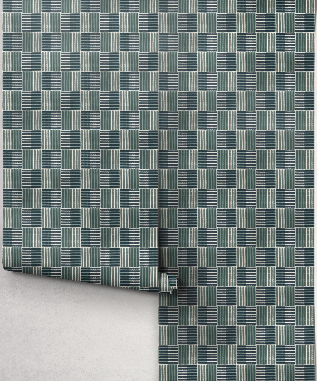 Zephyr Wallpaper - Colourway: Moss - Roll
